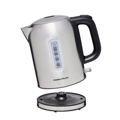 Morphy Richards Equip 1L Jug Kettle - Stainless Steel