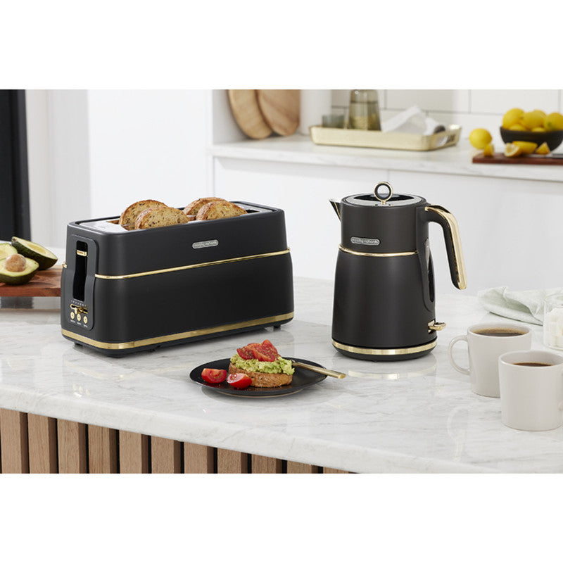 Morphy Richards Signature Soft 4 Slice Toaster - Black