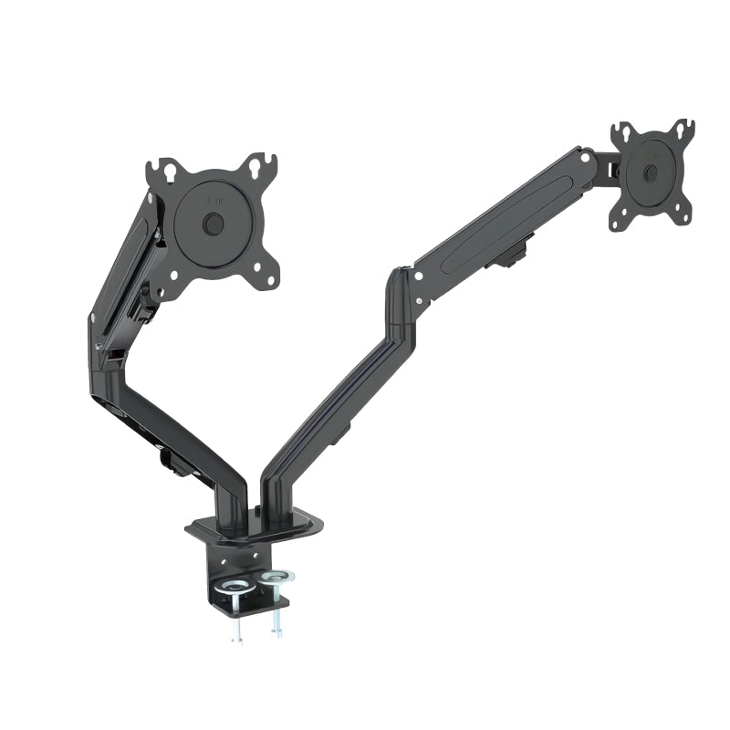 Monster Adjustable Dual Arm Monitor Mount / VESA 75 & 100mm / Up to 27'' Screens