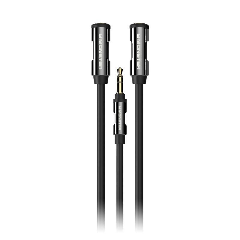 Monster Mini 1-2 Stereo Audio Cable - 0.15m