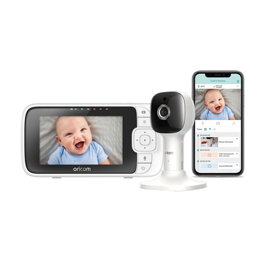 Oricom 4.3” Smart HD Nursery Pal Baby Video Monitor