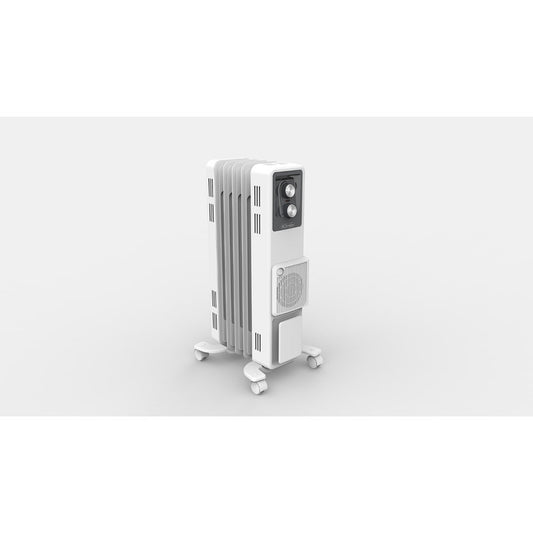 Dimplex 1.5kW Oil Column Heater w/ Turbo Fan - Artic White