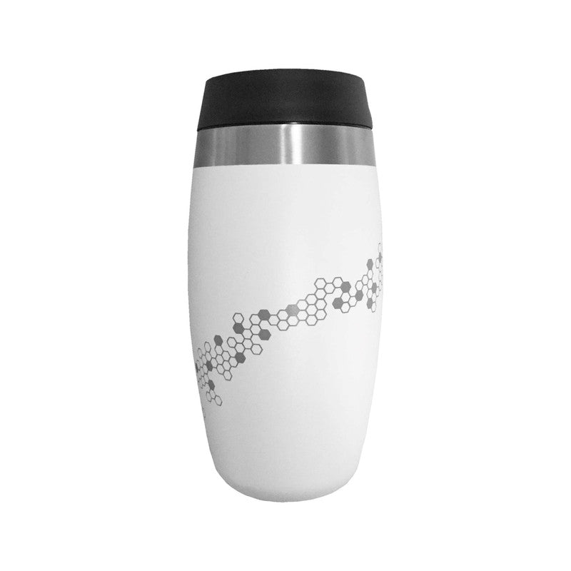 O'helo White Tumbler With Etched Bees