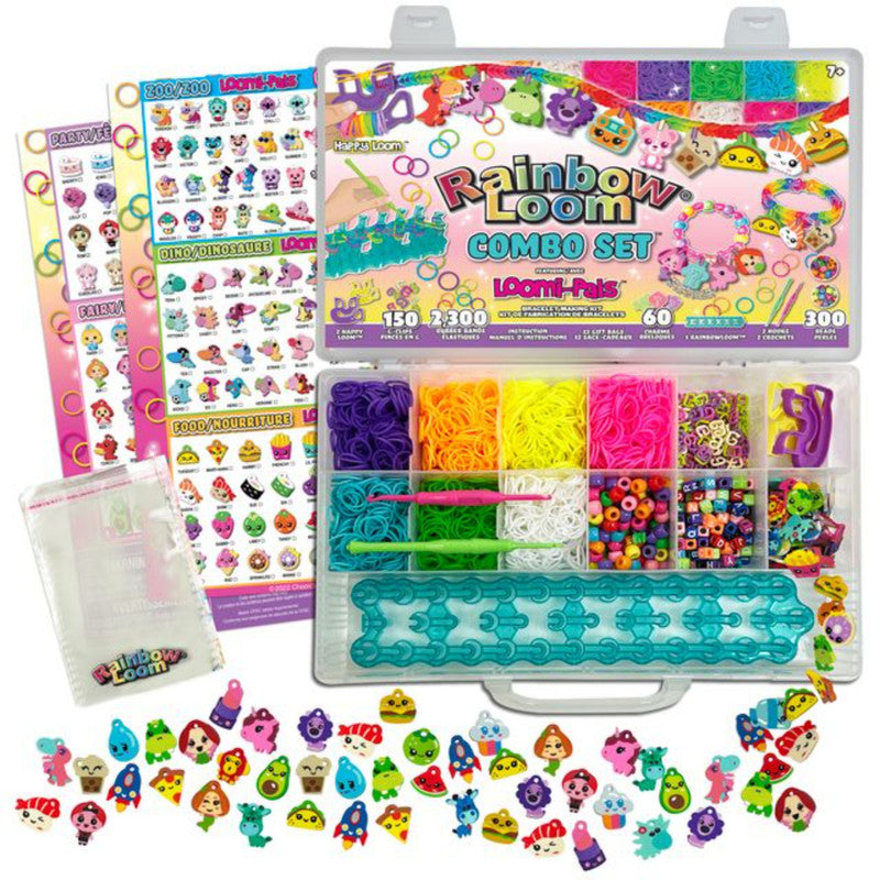 Rainbow Loom Loomi-Pals Combo Set - Multi