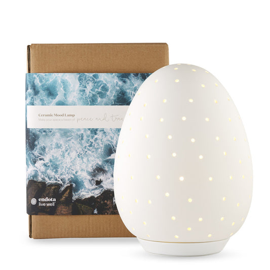 Endota Live Well Mini Ceramic Mood Lamp