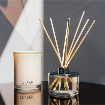 Ecoya Lotus Flower 50ml Mini Reed Diffuser - Blue