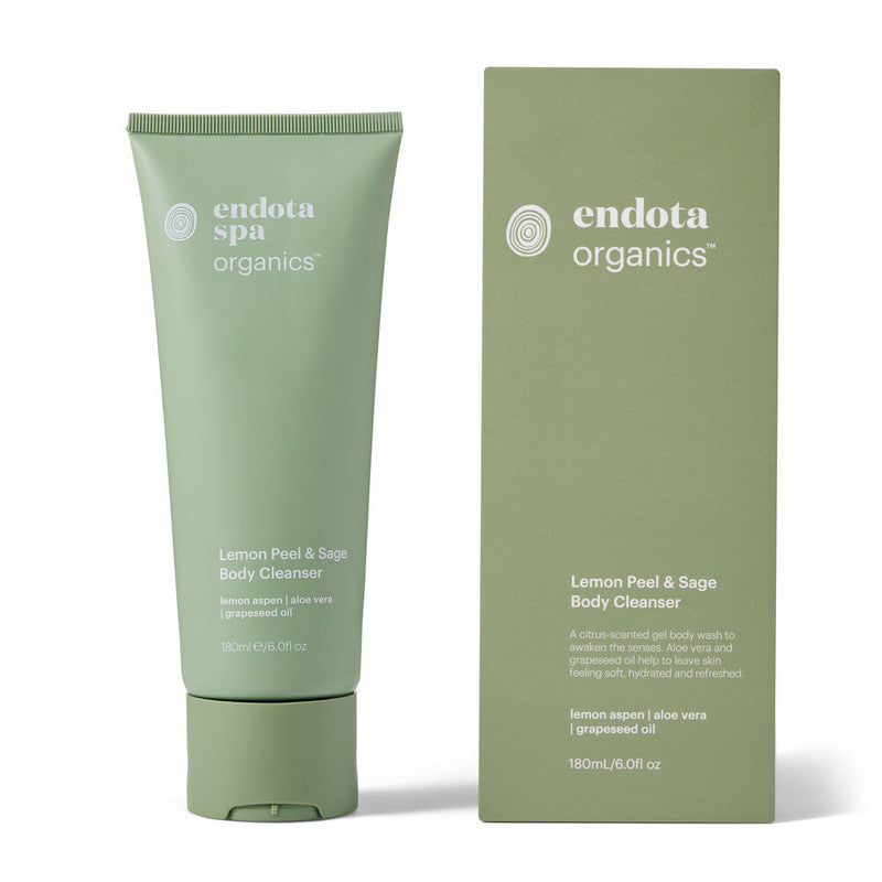 Endota Lemon Peel & Sage Body Cleanser 180ml