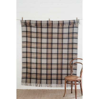 The Grampians Goods Co Recycled Wool Scottish Tartan Blankets - Winter