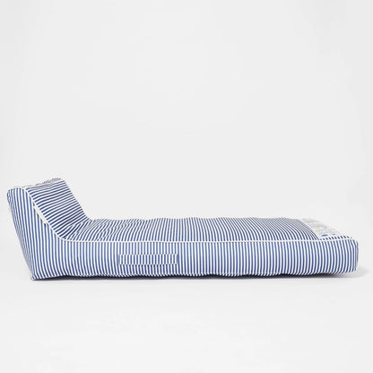 Sunnylife Luxe Lie-On Lounger Float Le Weekend - Navy