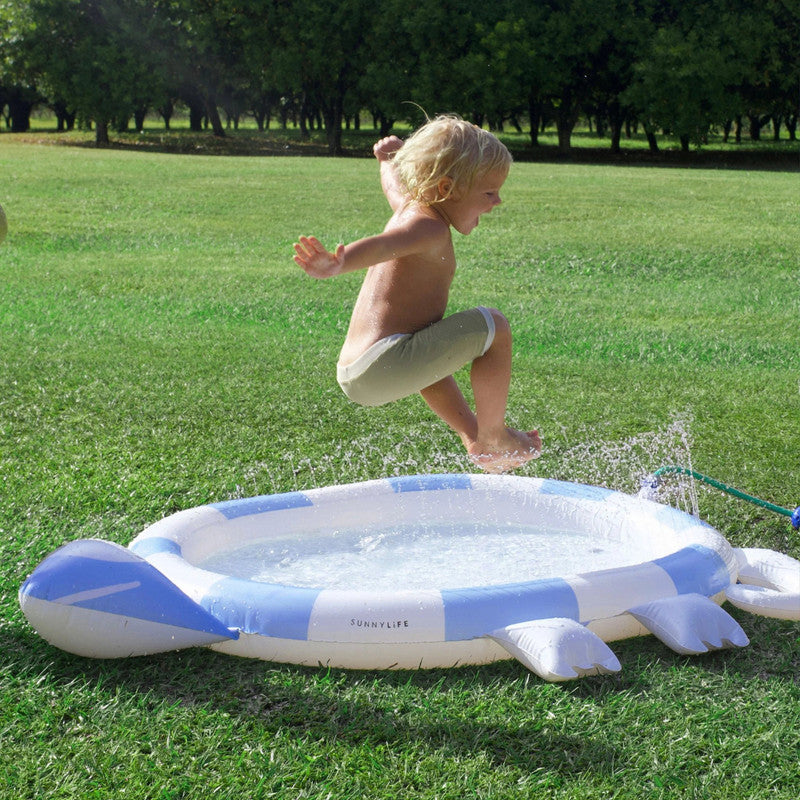 Sunnylife Kids Sprinkler Mat Into the Wild - Blue