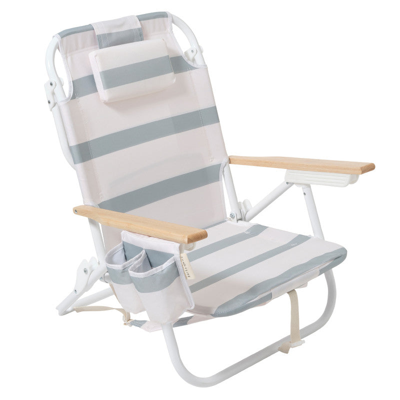 Sunnylife Deluxe Beach Chair - Sea Sage