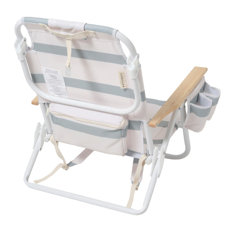 Sunnylife Deluxe Beach Chair - Sea Sage