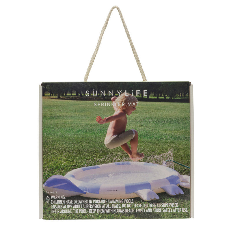 Sunnylife Kids Sprinkler Mat Into the Wild - Blue