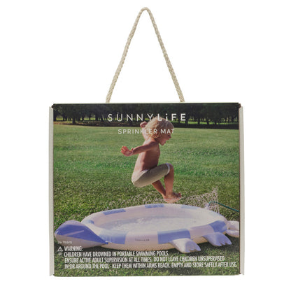 Sunnylife Kids Sprinkler Mat Into the Wild - Blue