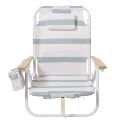 Sunnylife Deluxe Beach Chair - Sea Sage