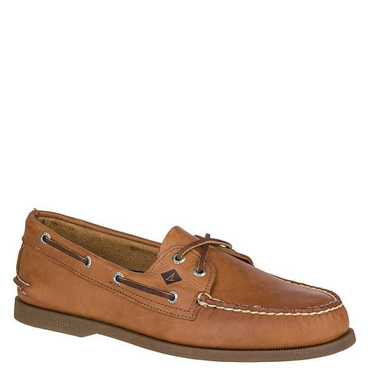 Sperry Men's Authentic Original 2-Eye Wide Boat Shoe - Sahara- Size 6