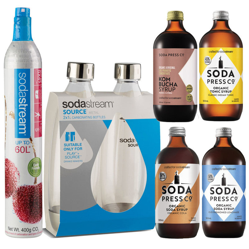 Soda Stream Spare CO2 Pack with Flavours