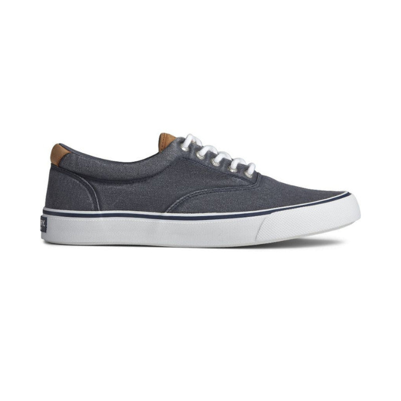 Sperry Men's Striper II Washed CVO Sneaker - Navy - Size 9