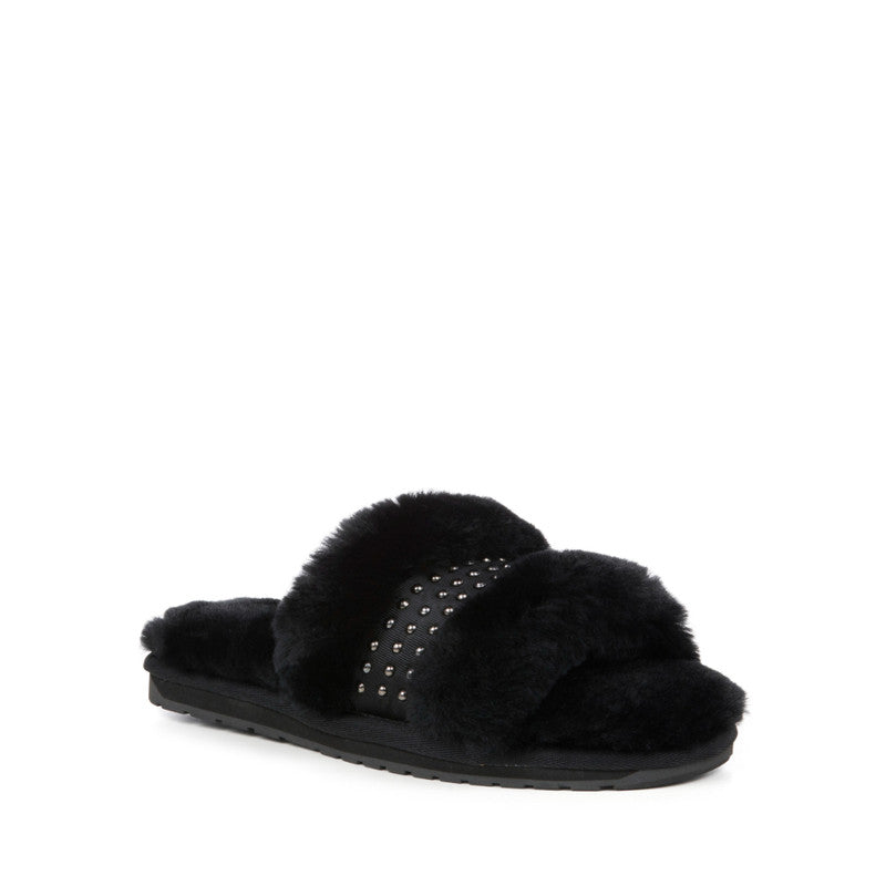 EMU Women's Ivy Slippers Size 9 - Black