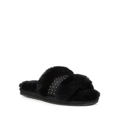 EMU Women's Ivy Slippers Size 7 - Black