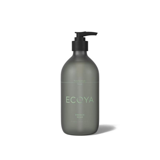 Ecoya French Pear 450ml Hand and Body Wash - Green