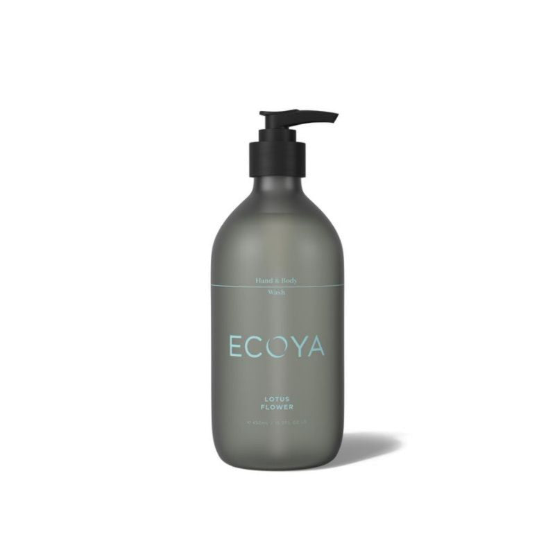 Ecoya Lotus Flower 450ml Hand and Body Wash - Blue