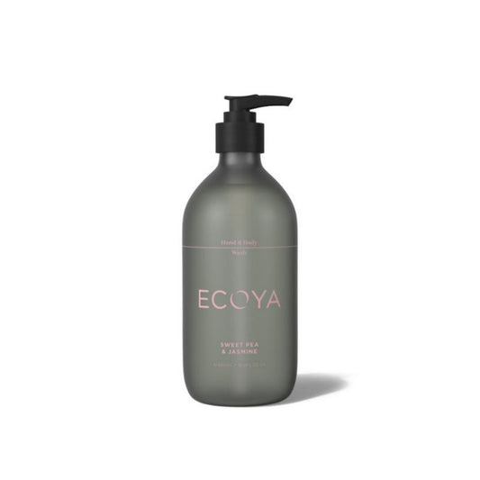 Ecoya Sweet Pea & Jasmine 450ml Hand and Body Wash - Pink