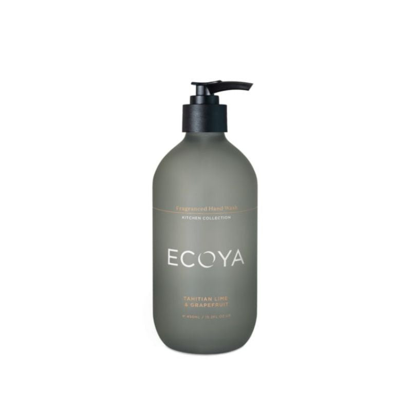 Ecoya Tahitian Lime & Grapefruit 450ml Fragranced Hand Wash - Orange