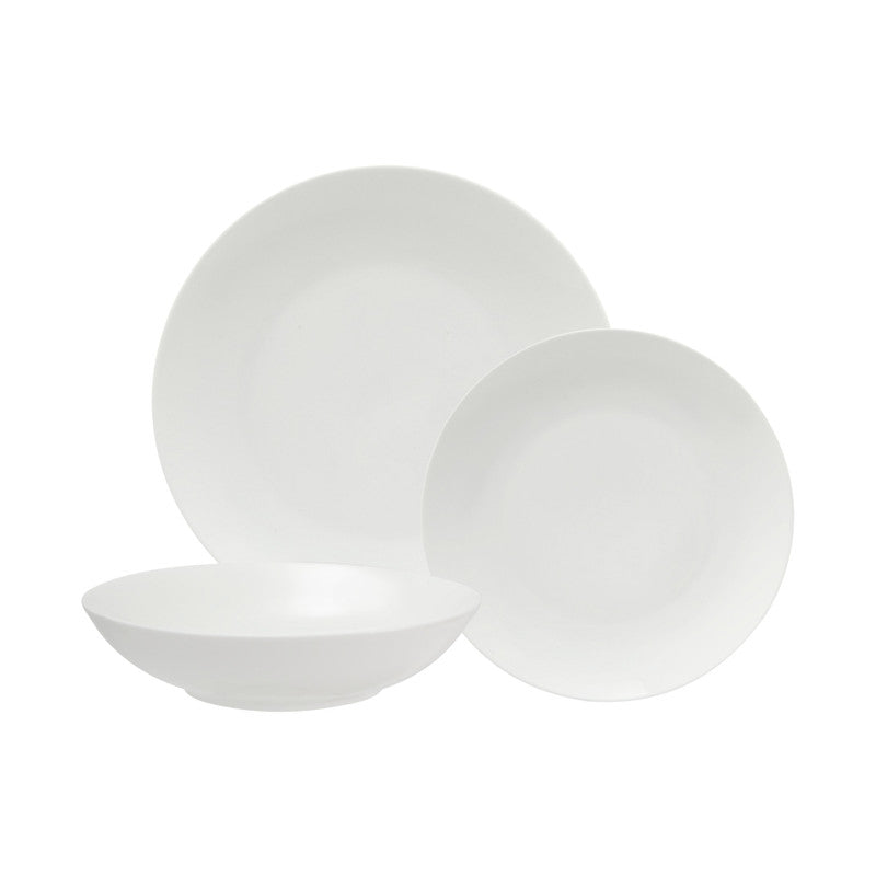 Maxwell & Williams White Basics Tribeca Coupe 12 Piece Dinner Set