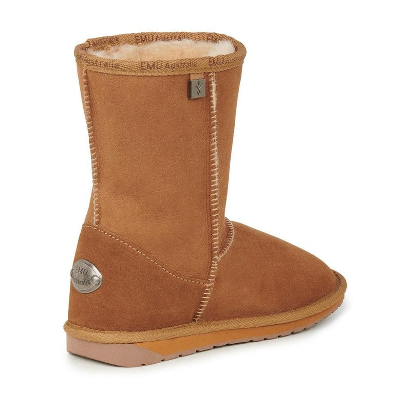 EMU Women's Platinum Stinger Lo Boots Size 8 - Chestnut