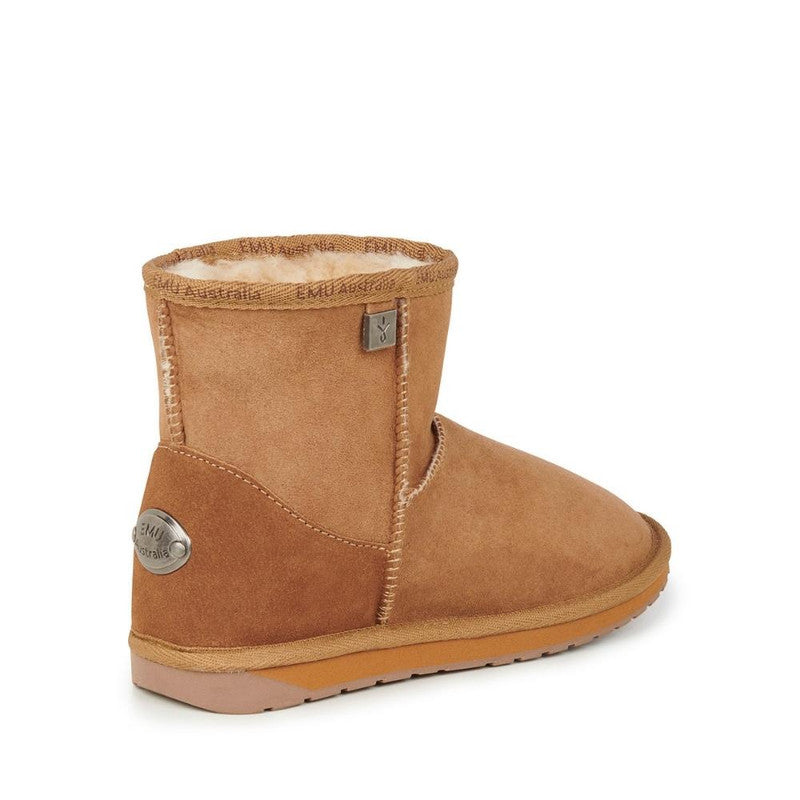 EMU Women's Platinum Stinger Mini Boots Size 7 - Chestnut