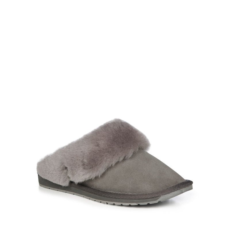 EMU Women's Platinum Eden Slippers Size 8 - Charcoal