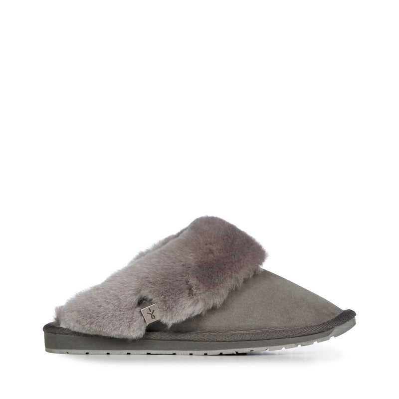 EMU Women's Platinum Eden Slippers Size 8 - Charcoal