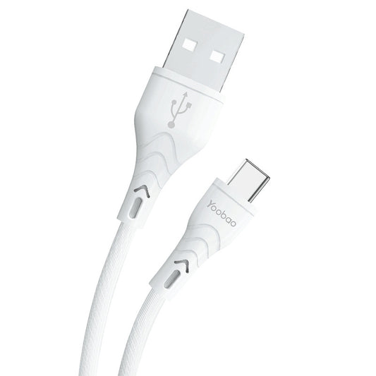 Yoobao 1M USB - Type C Cable - White