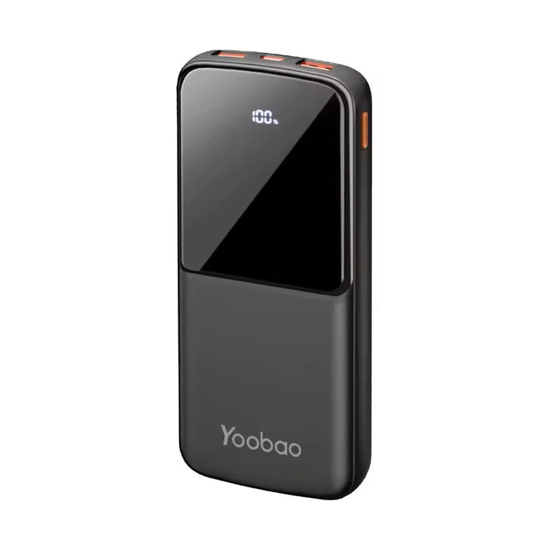 Yoobao High Capacity Powerbank with LED Digital Display 10000mAh - Black