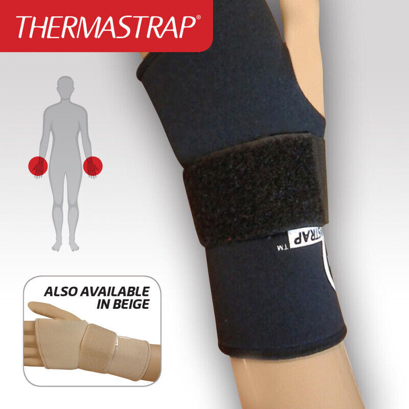 Thermastrap Wrist Support - M/L - Black