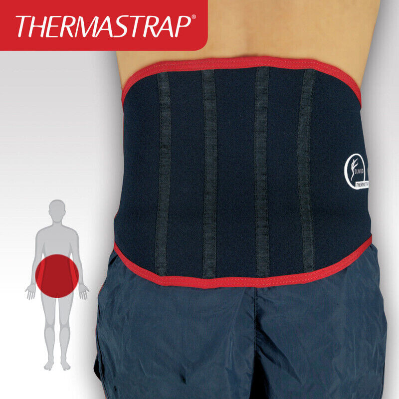 Thermastrap SUPER Back Support - Standard - Black