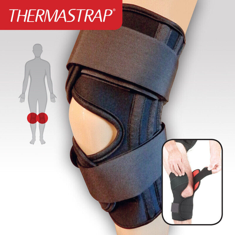 Thermastrap Knee SUPER Support - S/M - Black