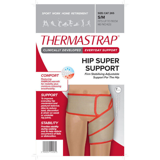 Thermastrap Hip Stabiliser Red - S/M