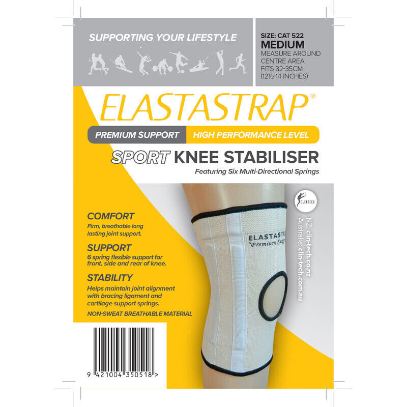 Elastastrap Compression Premium Sport Knee Stabiliser - Medium