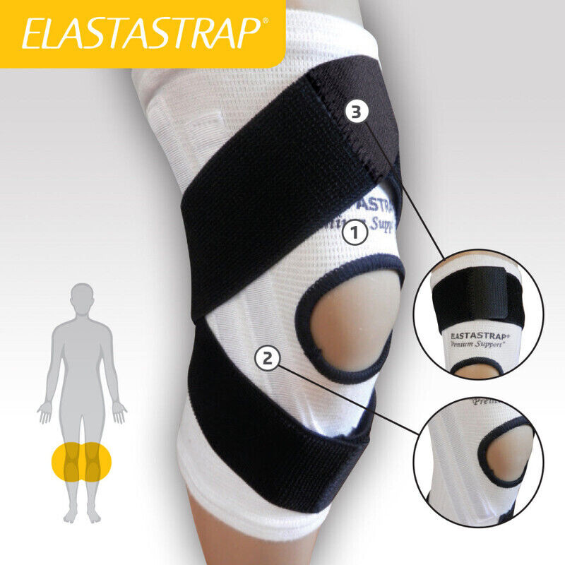 Elastastrap Sportsguard Knee Stabiliser White - Small