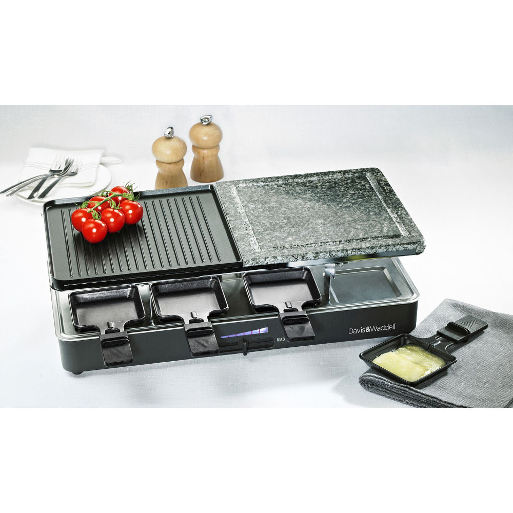 Davis & Waddell 8 Person Electric Party Grill Non-Stick Griddle Teppanyaki BBQ