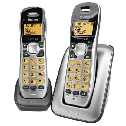 Uniden DECT  Cordless Phone with Power Failure Backup - 2 Handsets DECT1715+1