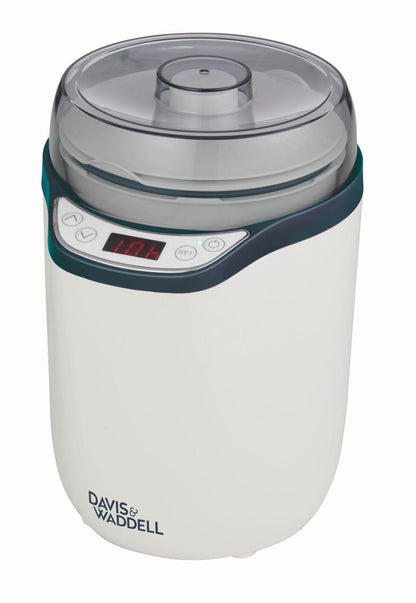 Davis & Waddell DES0186  Electric Yoghurt Maker/ Fermenter 2 in 1 White