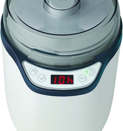 Davis & Waddell DES0186  Electric Yoghurt Maker/ Fermenter 2 in 1 White