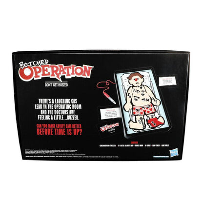 Hasbro Botched Operation Board Game - Black