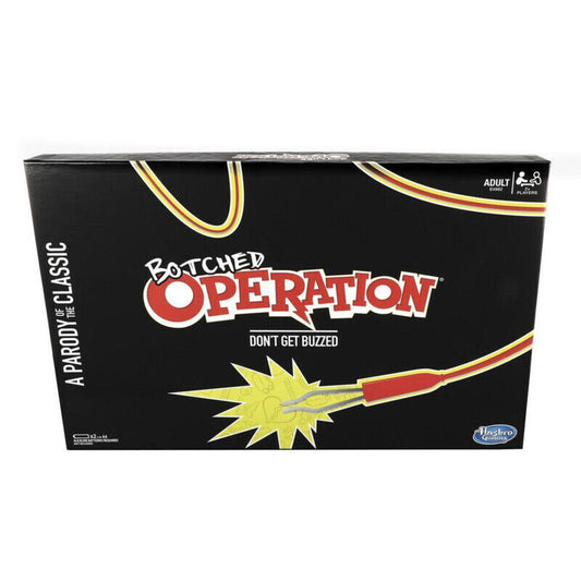 Hasbro Botched Operation Board Game - Black