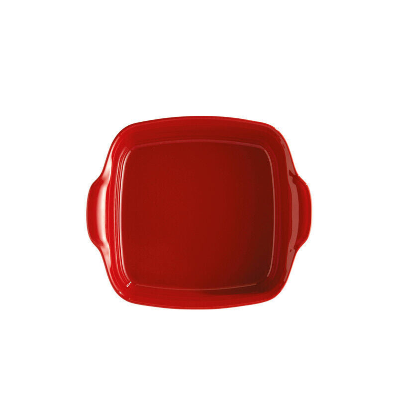 Emile Henry Square Oven Dish - Burgundy