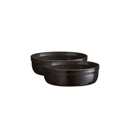 Emile Henry Creme Brulee Ramekin Set of 2 - Charcoal