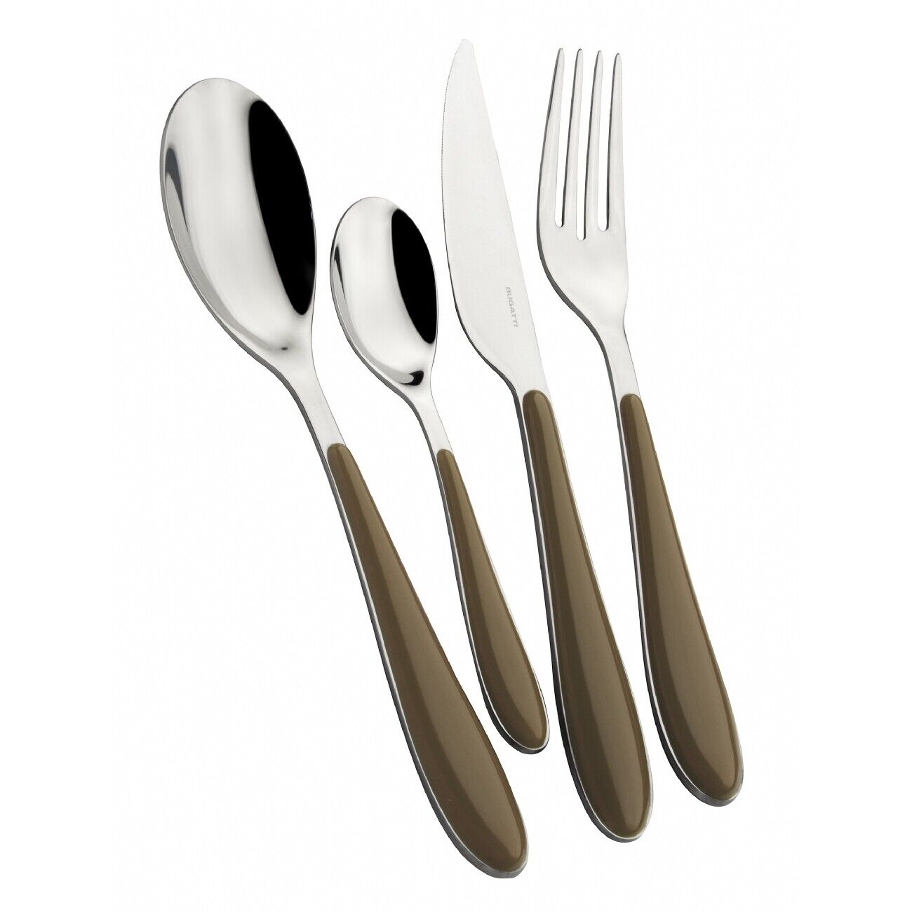 Bugatti Gioia 24pc Cutlery Set - Tobacco